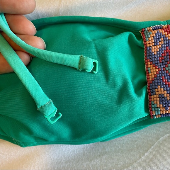 NWOT Emerald Green Aerie Bikini Top - Picture 7 of 8